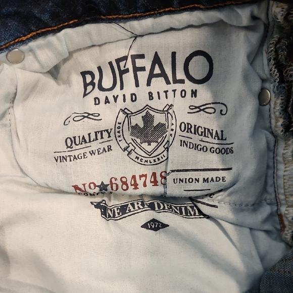 Buffalo David Bitton Dark Blue Skinny Jeans - Picture 5 of 6